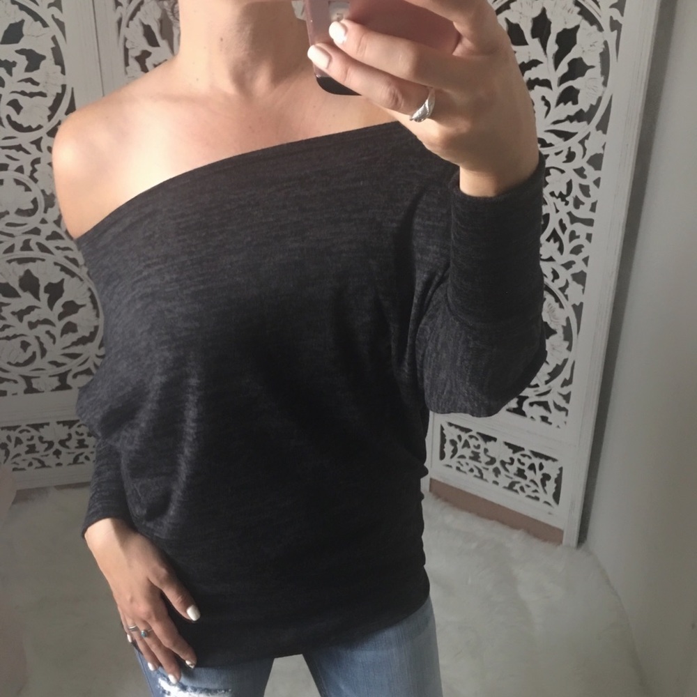 LAST 2️⃣ Brushed Knit Long Sleeve Dolman - Picture 5 of 7